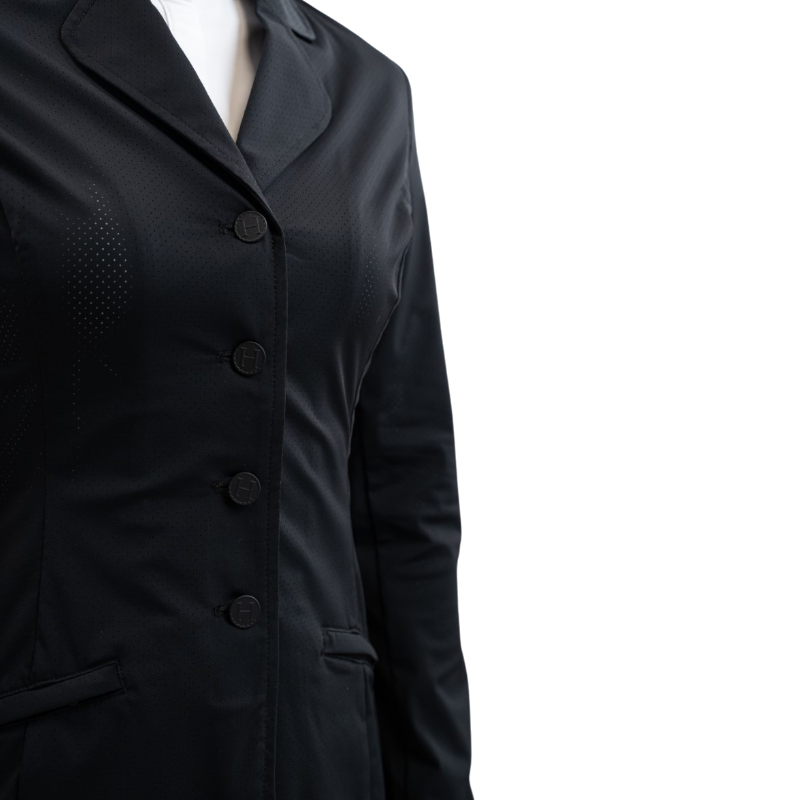 Harcour - Veste de concours femme Jade noir