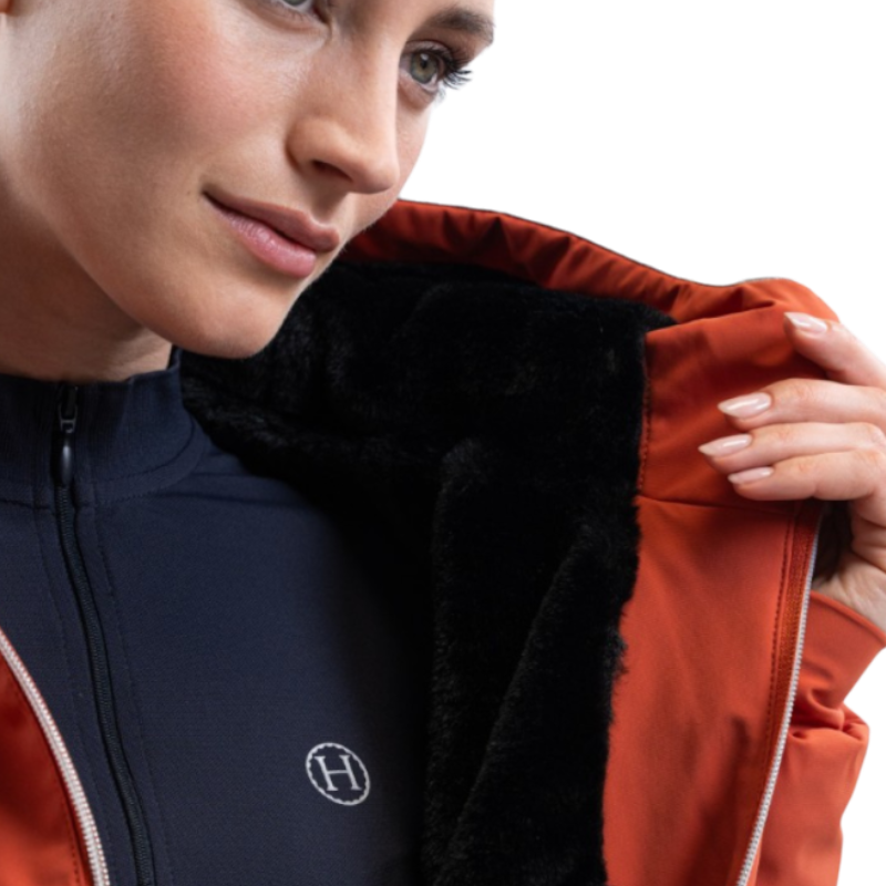Harcour - Veste manches longues femme Simhat fauve