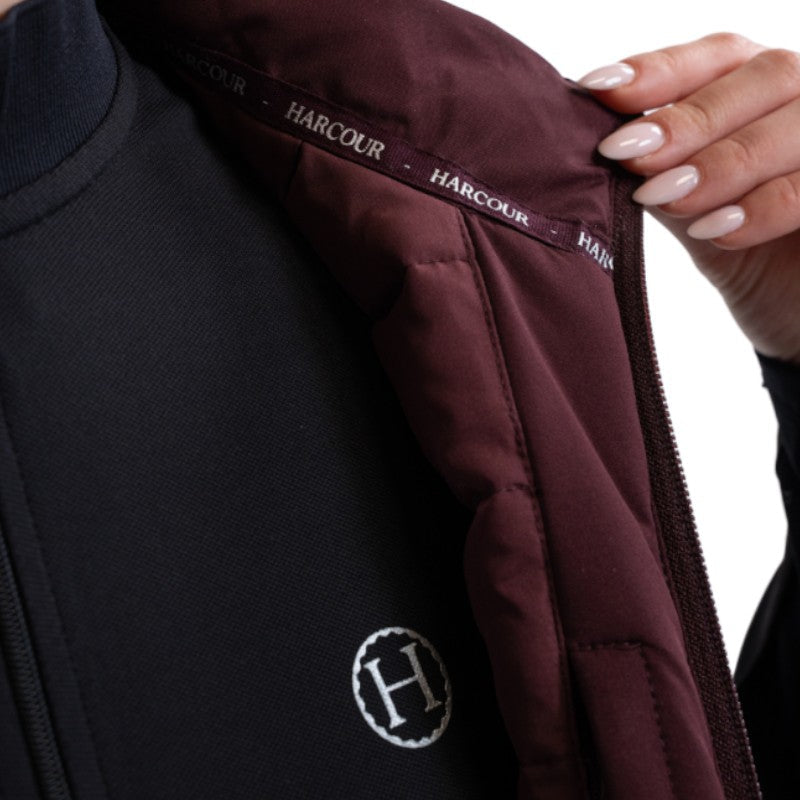 Harcour - Veste sans manches femme Balma aubergine