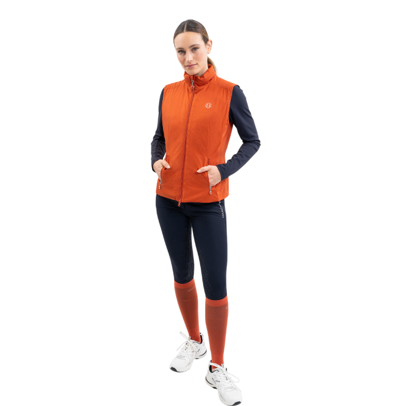 Harcour - Veste sans manches femme Balma fauve