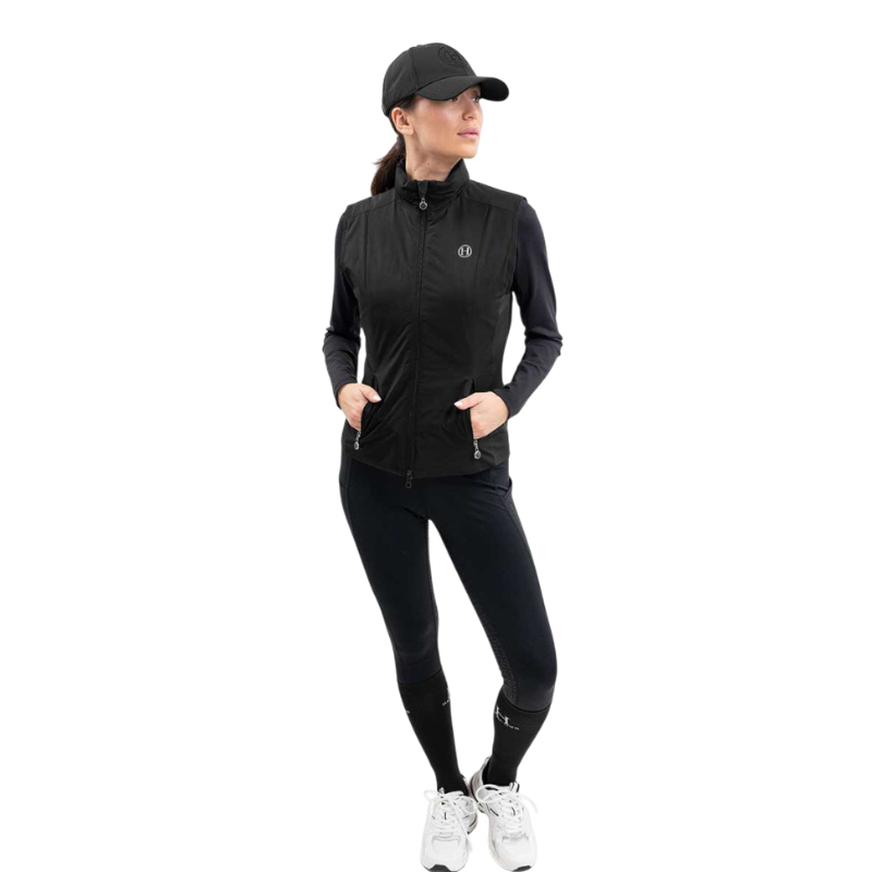 Harcour - Veste sans manches femme Balma noir