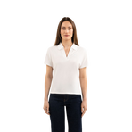 Harcour - Polo femme manches courtes Capella blanc