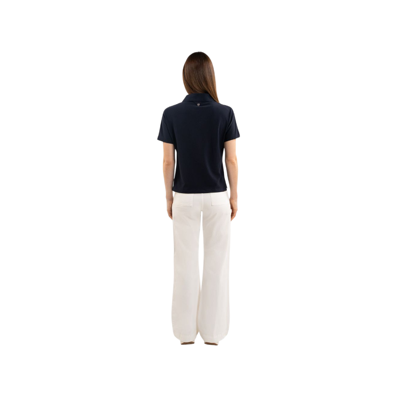 Harcour - Polo femme manches courtes Capella marine