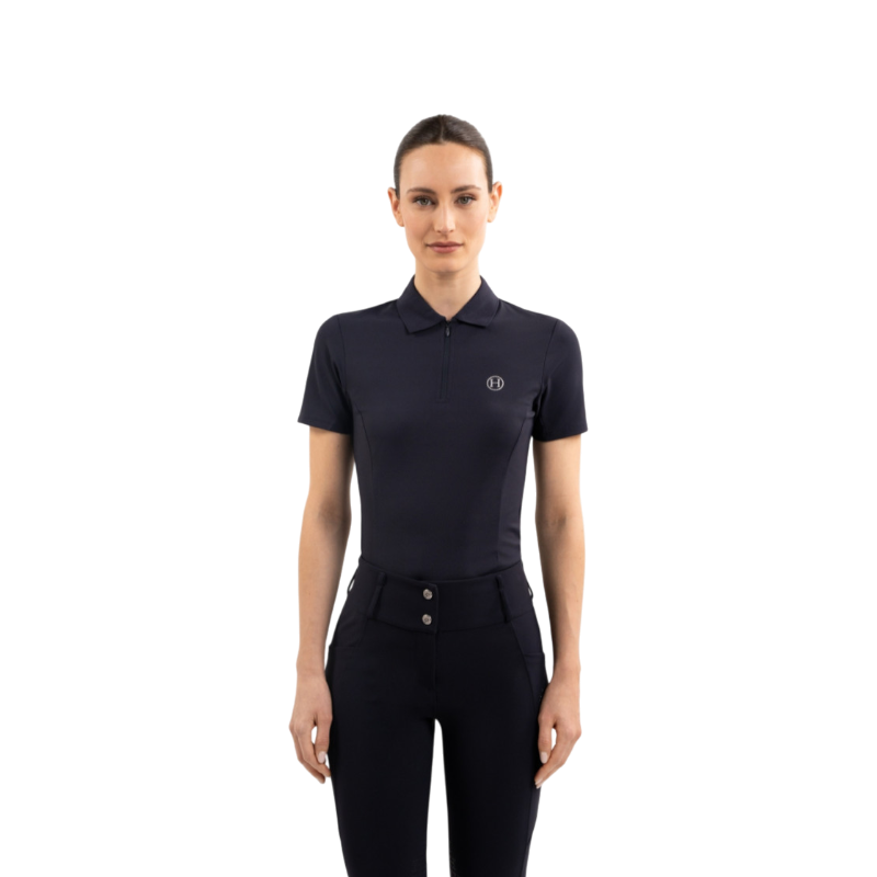 Harcour - Polo femme manches courtes Lyra marine