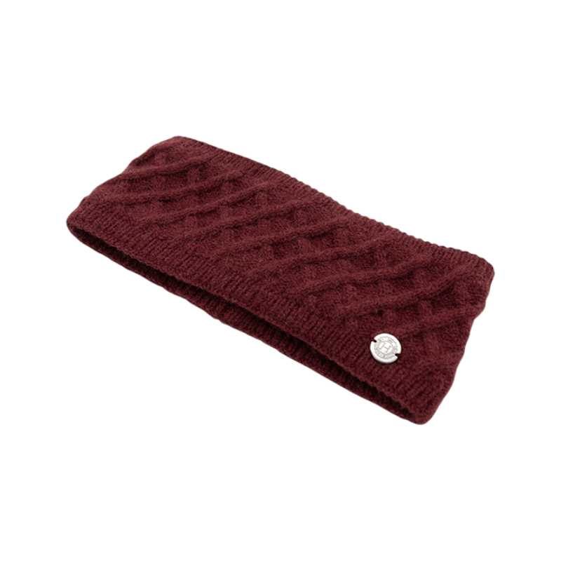Harcour - Bandeau femme Cerise vigne
