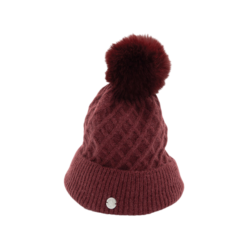Harcour - Bonnet femme Clémentine vigne