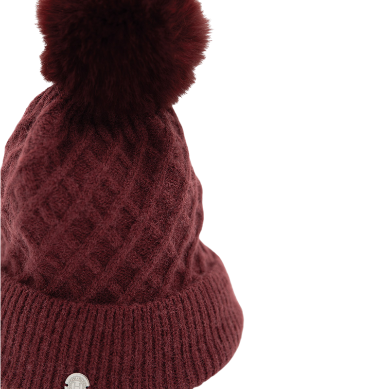 Harcour - Bonnet femme Clémentine vigne