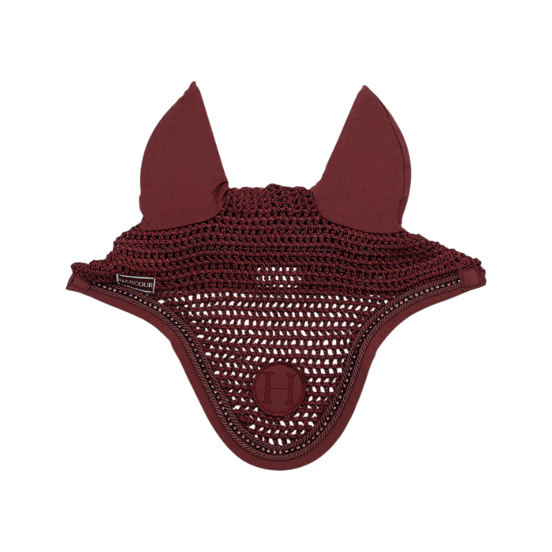 Harcour - Bonnet pour chevaux Fablir vigne