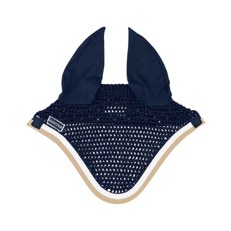 Harcour - Bonnet pour chevaux Feeby marine