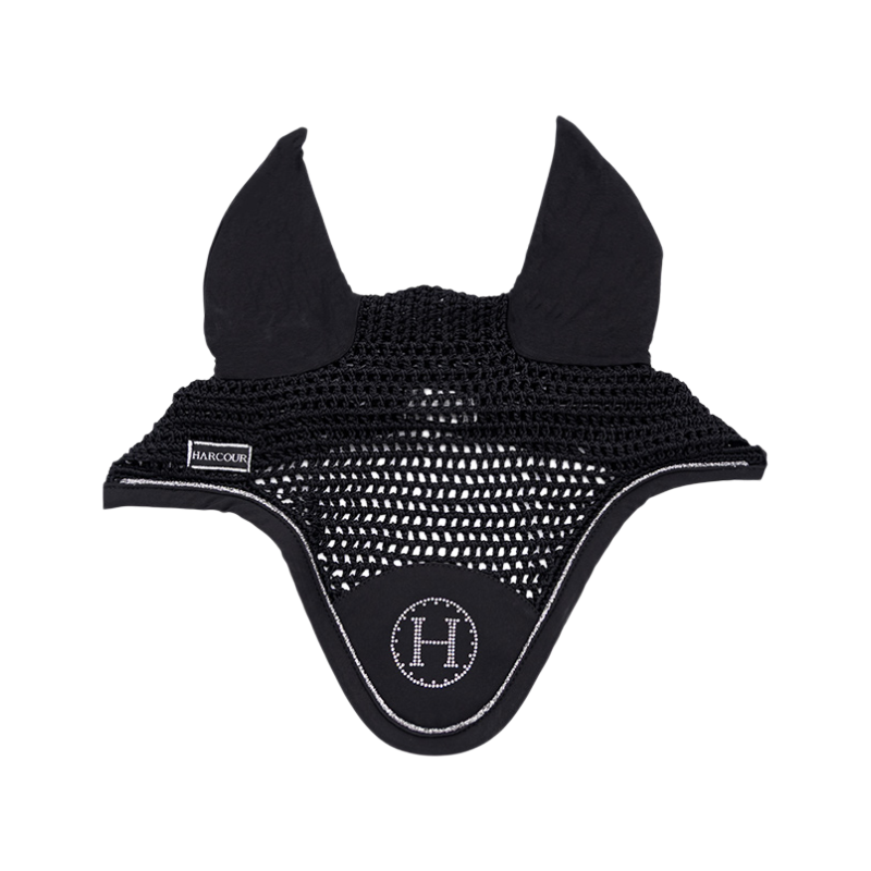 Bonnet pour chevaux Inda noir - Harcour