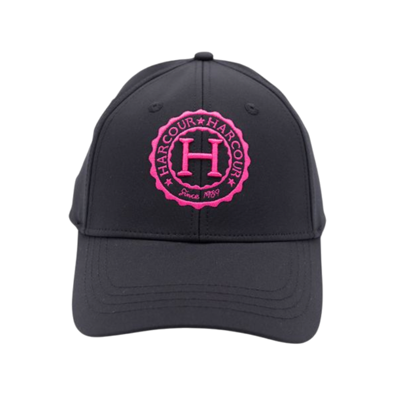 Harcour - Casquette unisexe Cassidy Octobre Rose noir/ rose