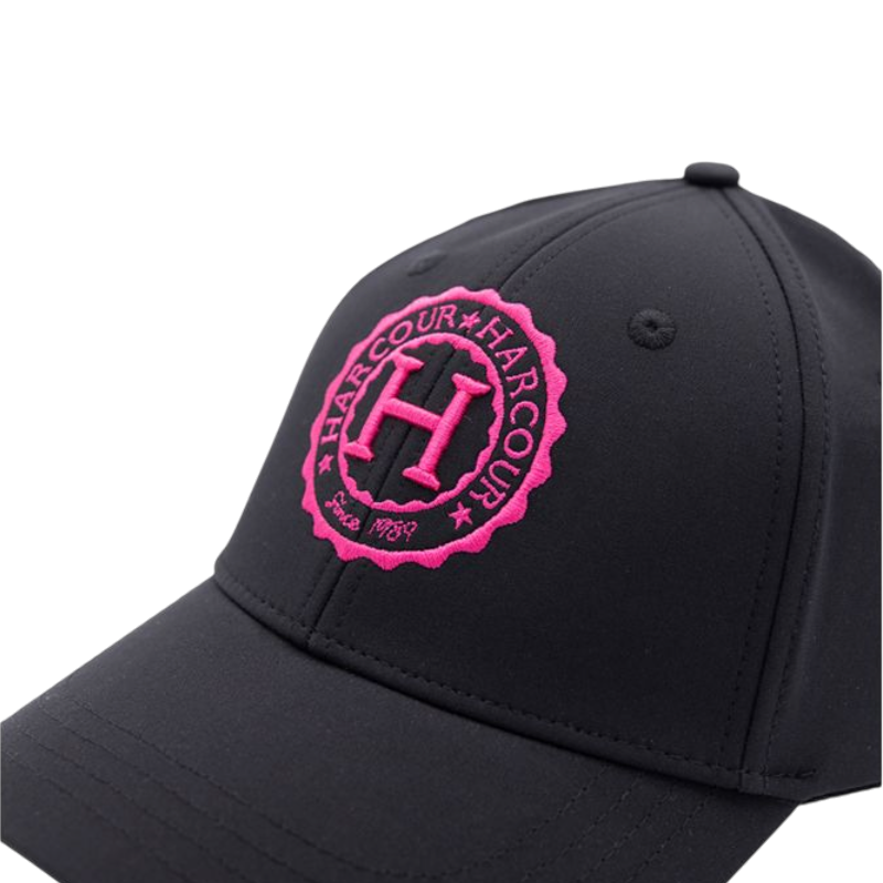 Harcour - Casquette unisexe Cassidy Octobre Rose noir/ rose