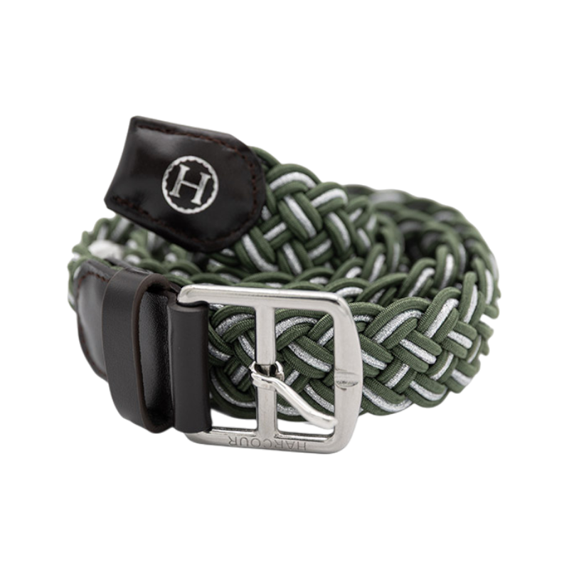 Harcour - Ceinture Charlene trèfle/ silver