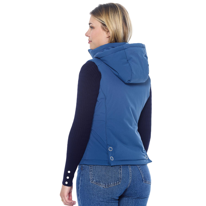 Harcour - Gilet sans manches femme Bernie steel blue | - Ohlala