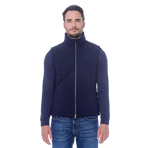 Harcour - Mouwloos gilet heren Barja marineblauw | - Ohlala