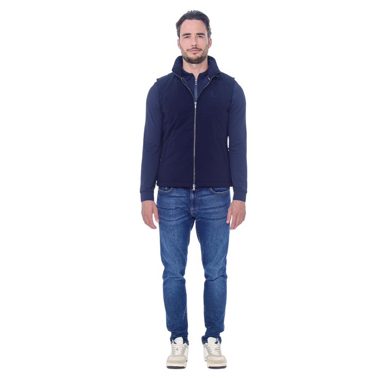 Harcour - Gilet sans manches homme Barja marine