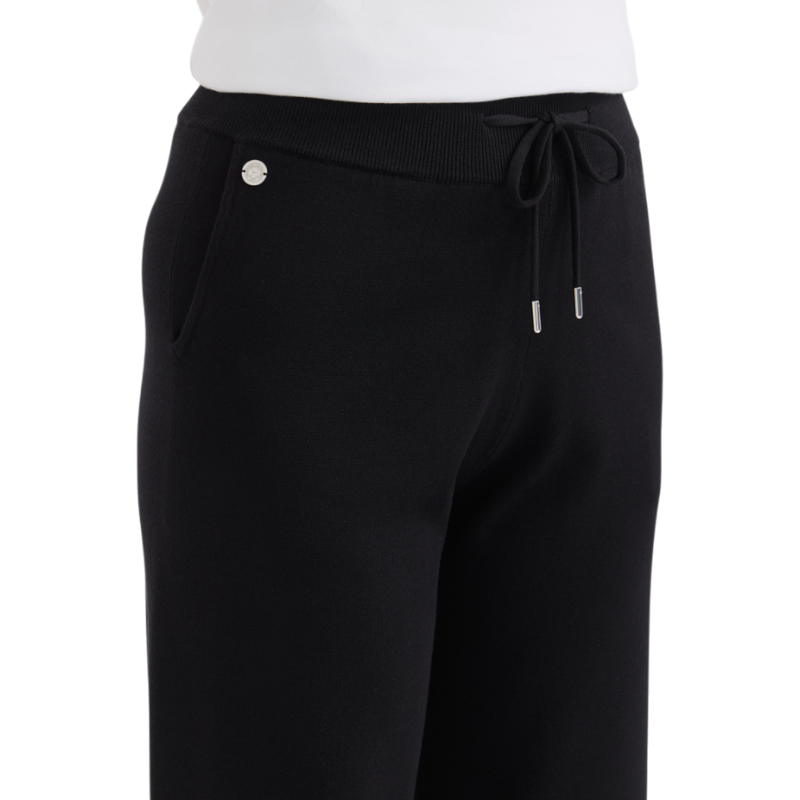 Harcour - Jogging en maille femme Andrea noir