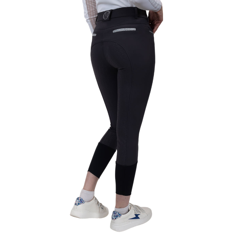 Harcour - Pantalon d'équitation femme Boogie gris foncé | - Ohlala