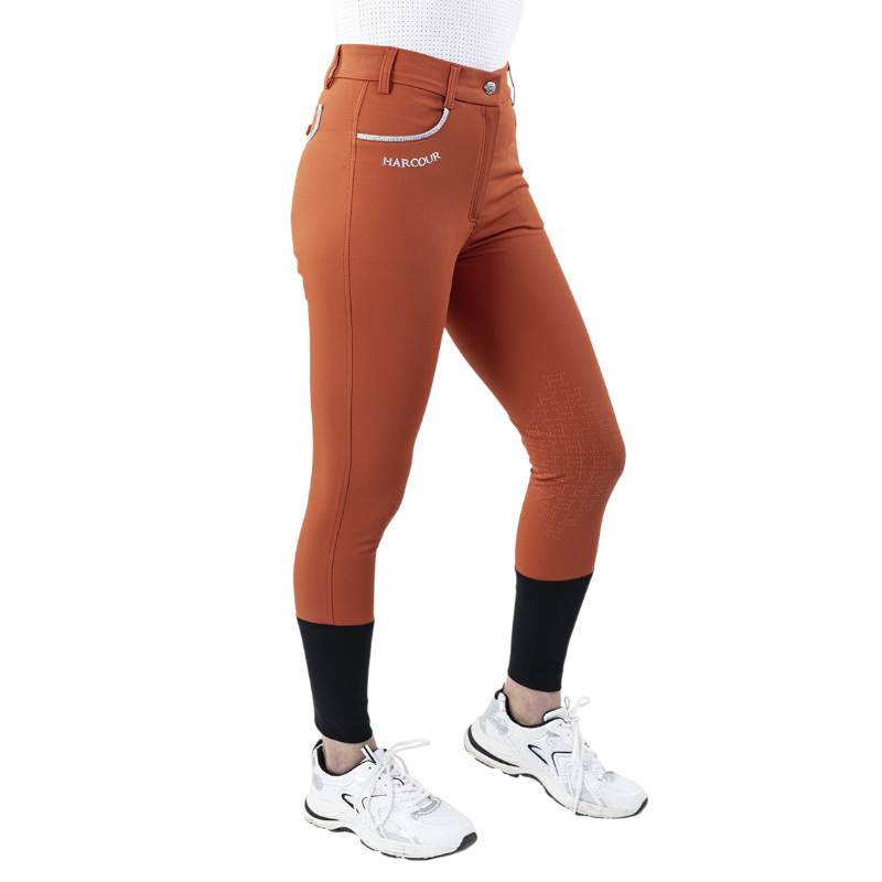 Harcour - Pantalon d'équitation femme Jaltika fauve