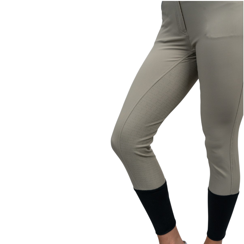 Harcour - Pantalon d'équitation femme Vogue taupe