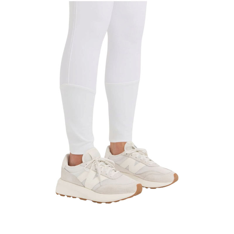 Pantalon d'équitation polaire femme Jaipur blanc - Harcour
