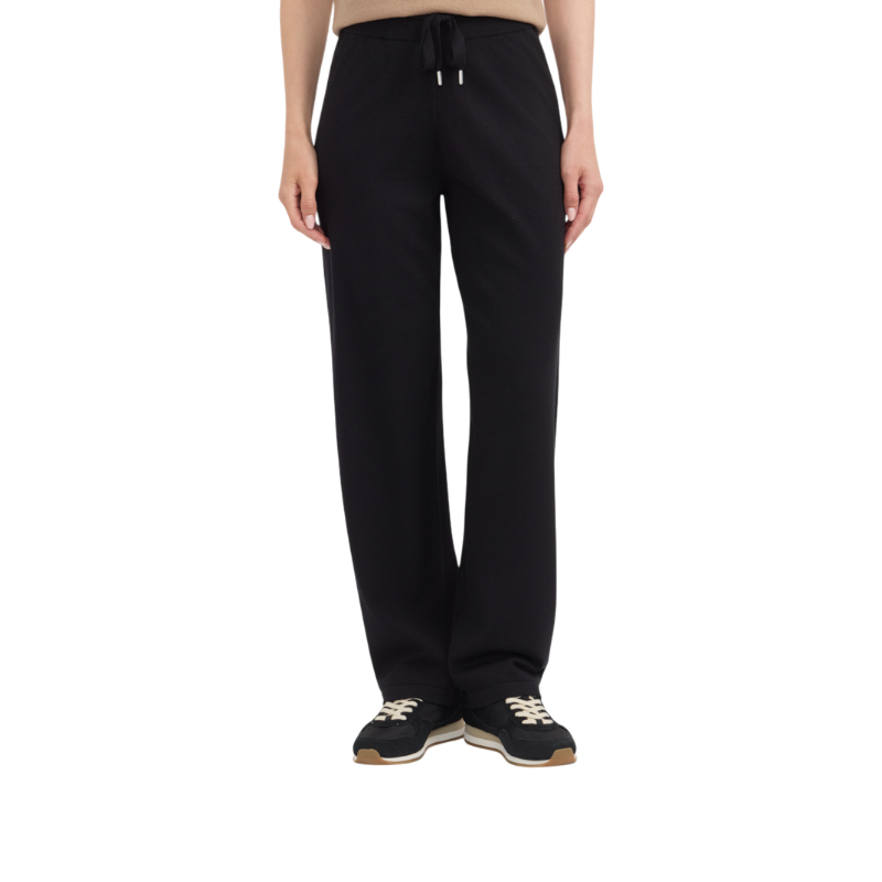 Harcour - Pantalon maille femme Chelsea noir