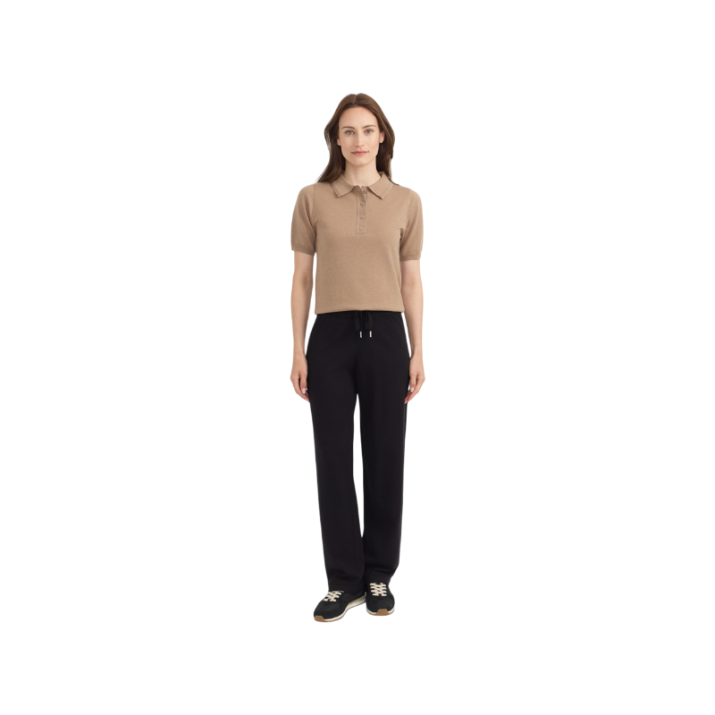 Harcour - Pantalon maille femme Chelsea noir