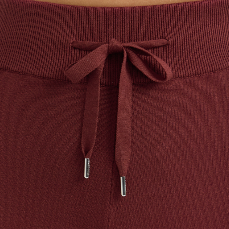 Harcour - Pantalon maille femme Chelsea vigne