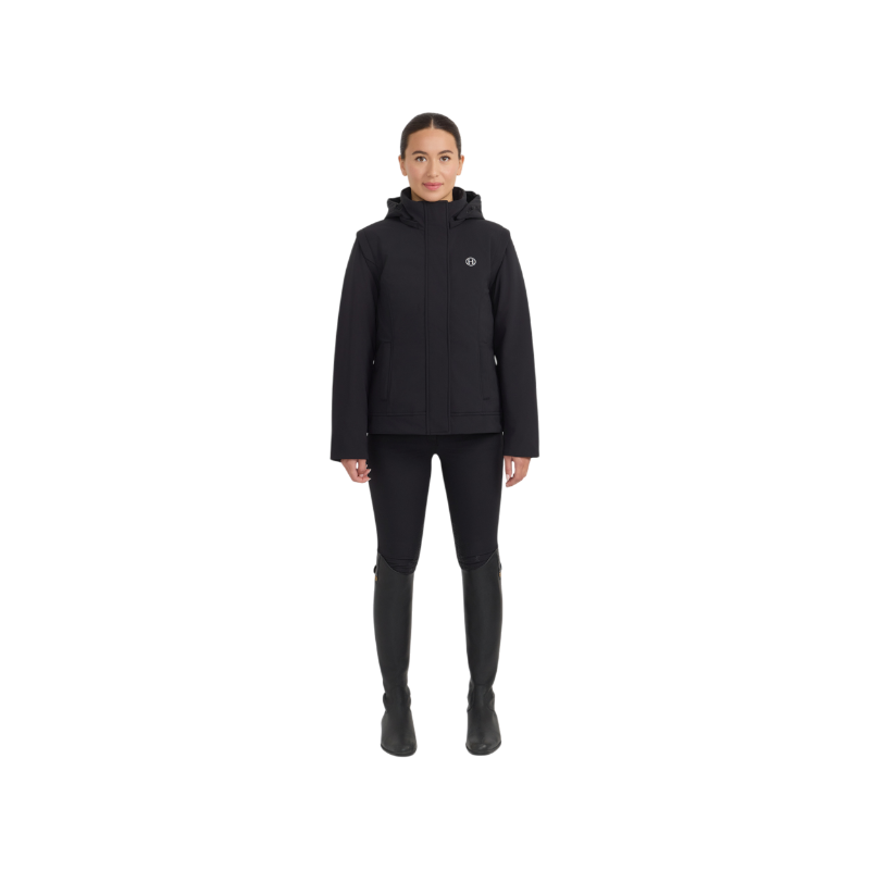 Harcour - Parka 2 en 1 femme Coralie noir