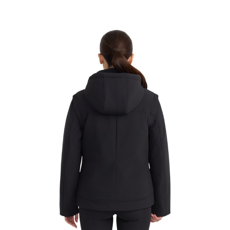 Harcour - Parka 2 en 1 femme Coralie noir