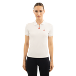 Harcour - Polo manches courtes femme Bridget blanc | - Ohlala