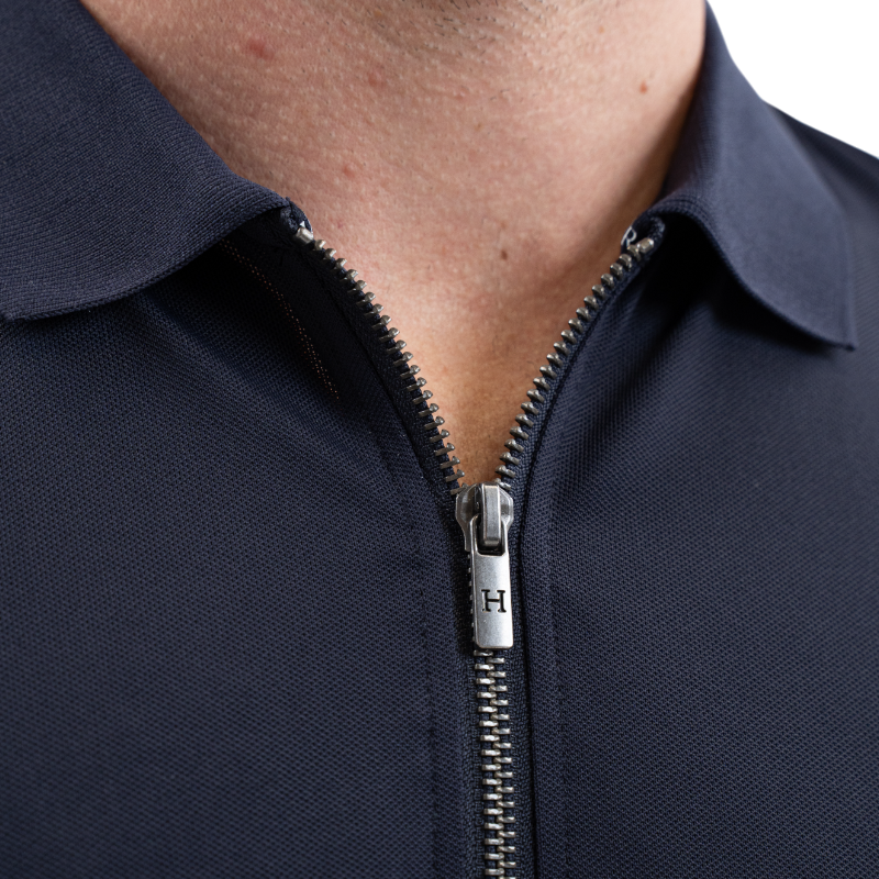 Harcour - Polo manches courtes homme Pirano marine