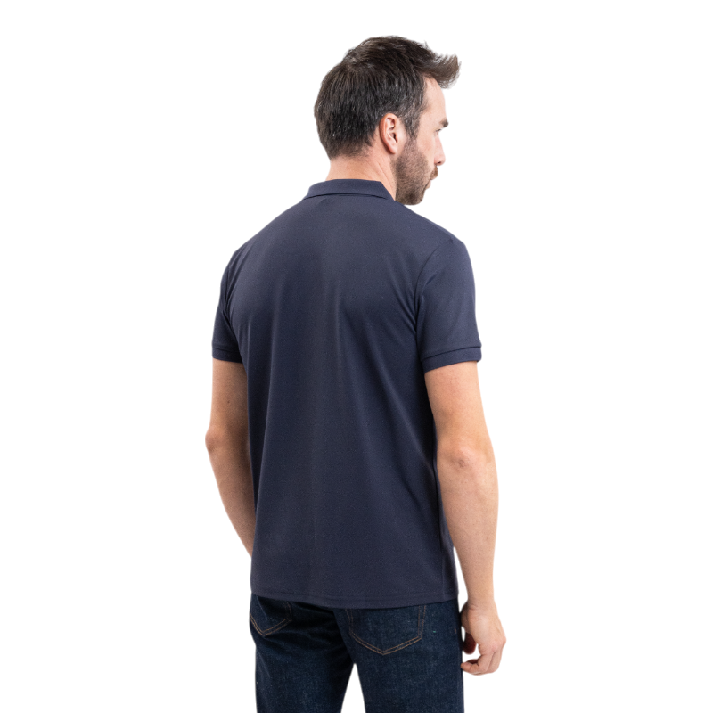 Harcour - Polo manches courtes homme Pirano marine