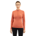 Harcour - Polo techniques manches longues femme Tess pamplemousse | - Ohlala