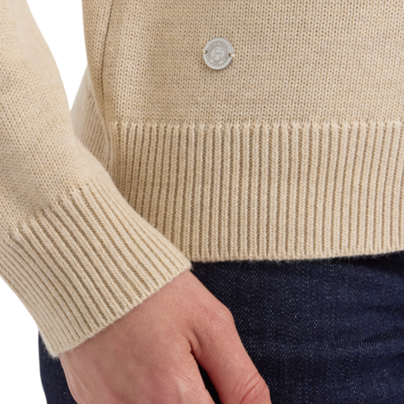 Harcour - Pull col montant femme Claira crème
