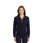 Harcour - Pull col montant femme Claira marine