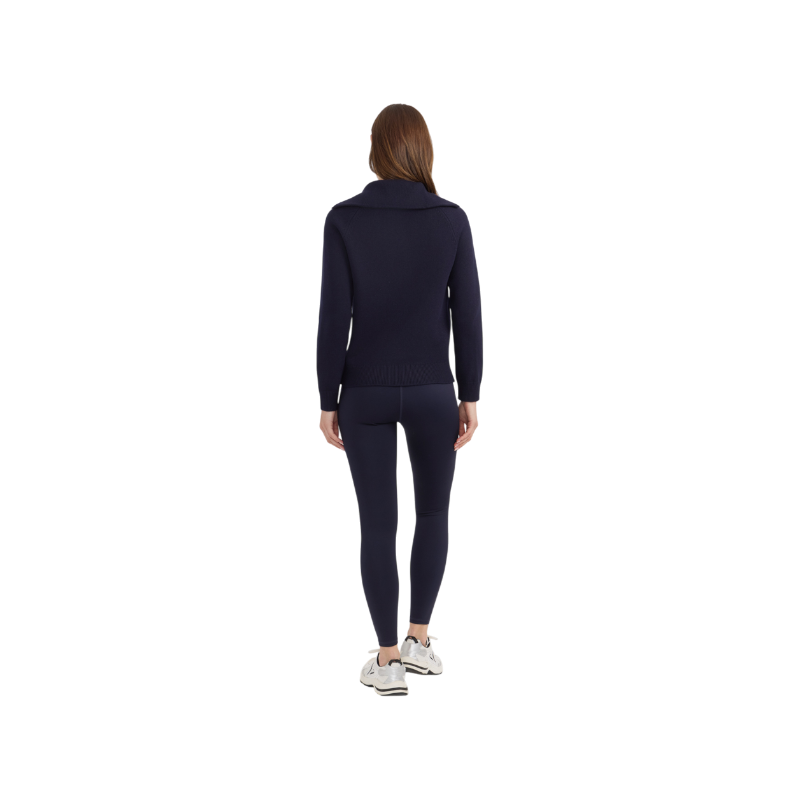 Harcour - Pull col montant femme Claira marine