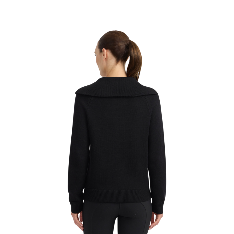 Harcour - Pull col montant femme Claira noir