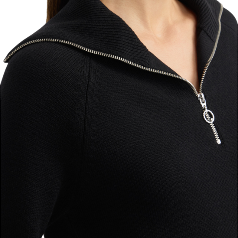 Harcour - Pull col montant femme Claira noir