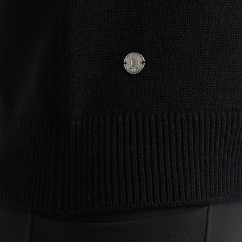 Harcour - Pull col montant femme Claira noir