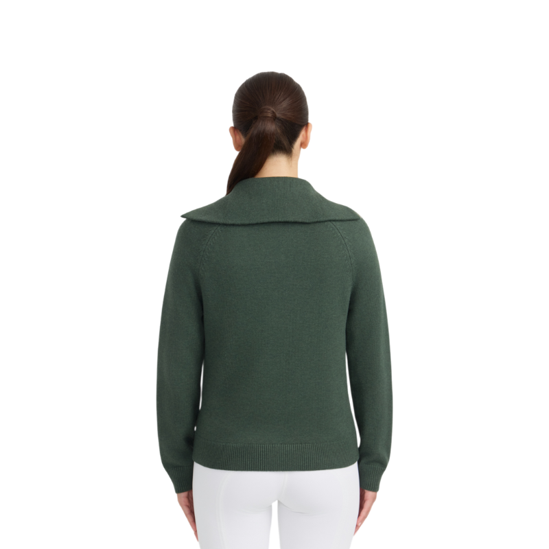 Harcour - Pull col montant femme Claira trèfle