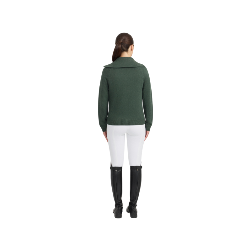 Harcour - Pull col montant femme Claira trèfle