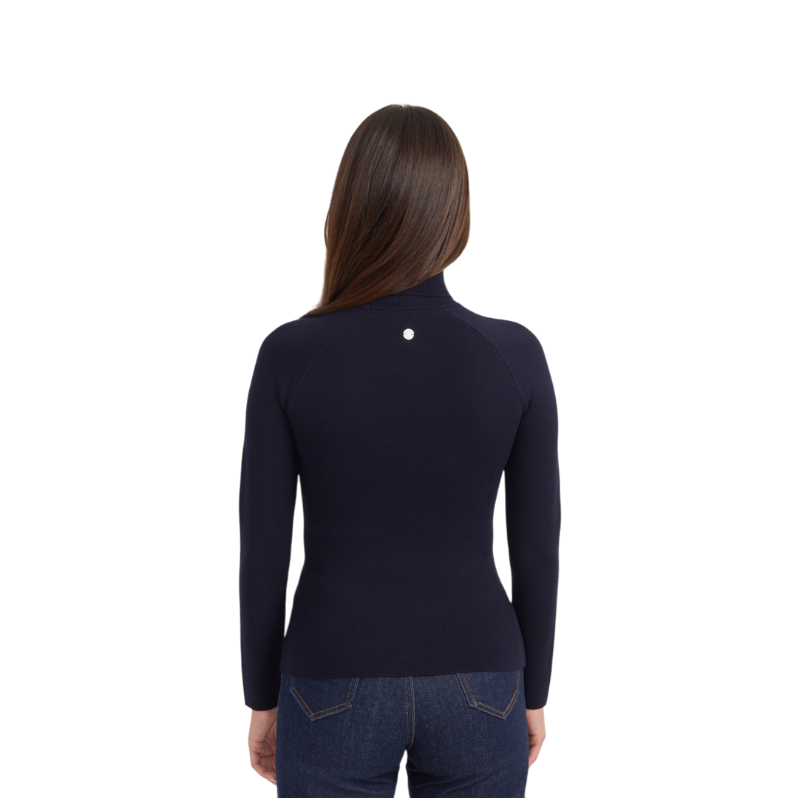 Harcour - Pull col roulé femme Christina marine