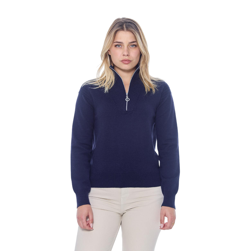 Harcour - Pull manches longues femme Pachana marine