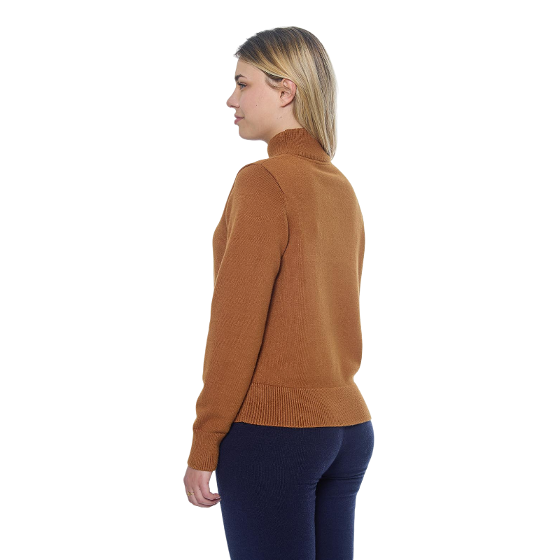 Harcour - Pull manches longues femme Plaza golden yellow | - Ohlala