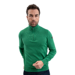 Harcour - Trui lange mouwen heren Parmo emerald green | - Ohlala