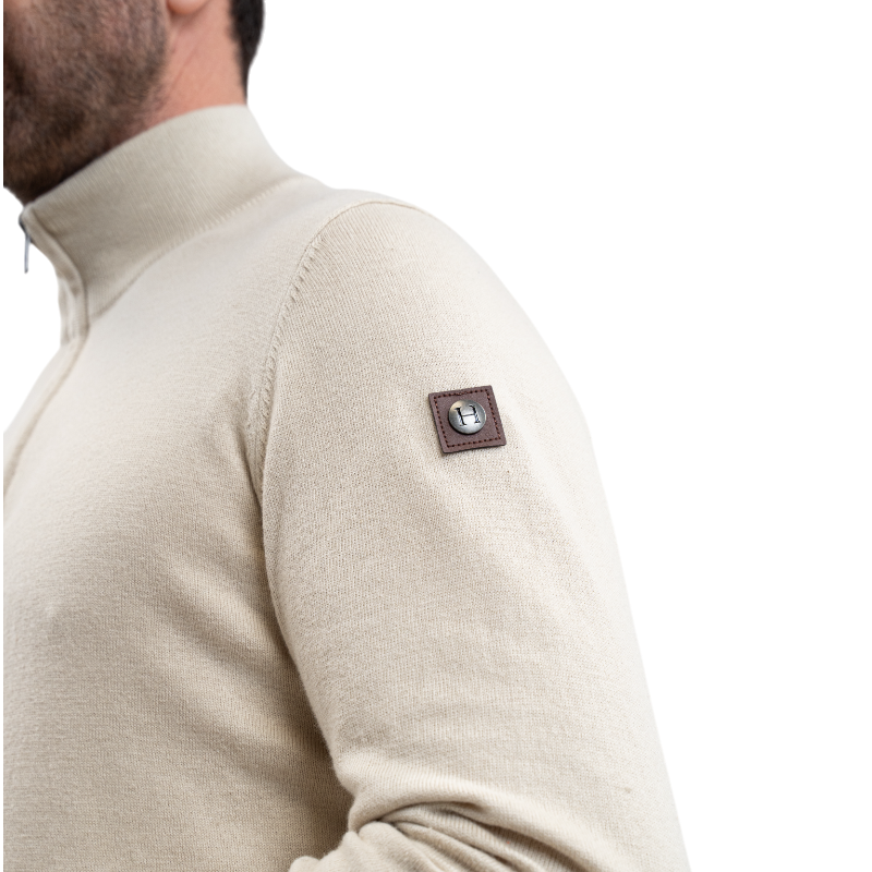 Harcour - Pull manches longues homme Parmo lin