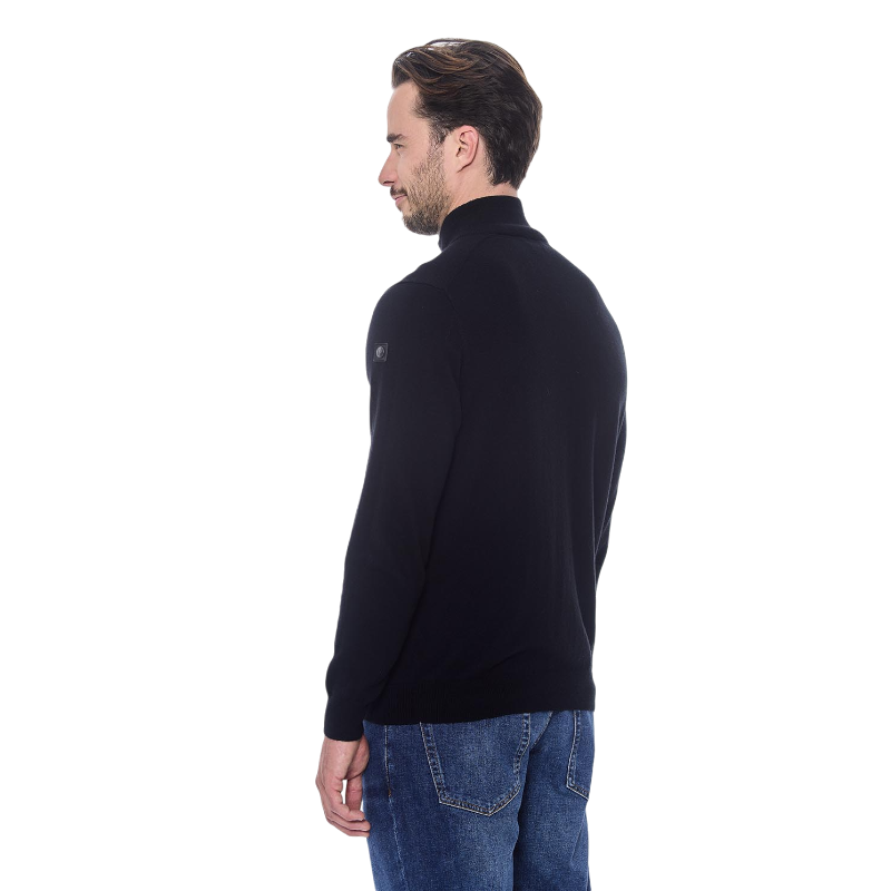 Harcour - Pull manches longues homme Parmo noir