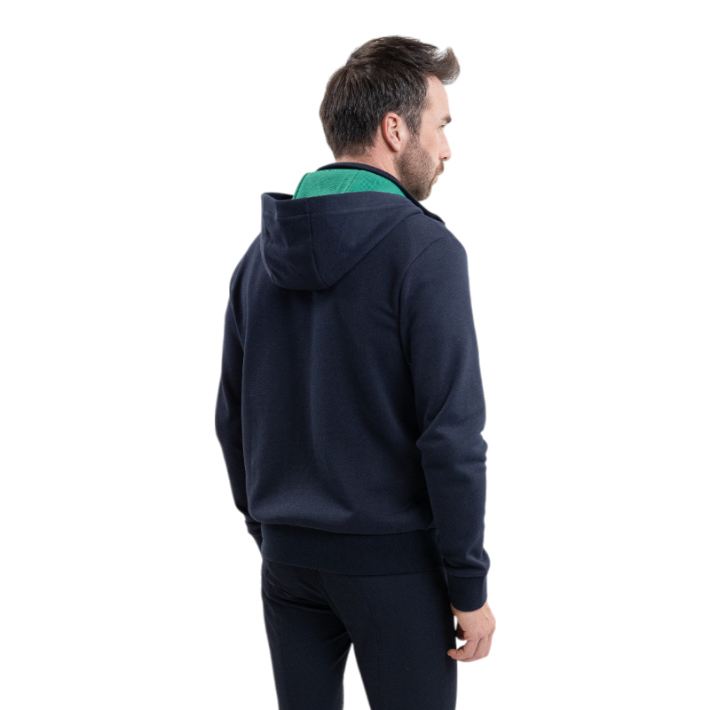 Harcour - Pull manches longues homme Simon marine