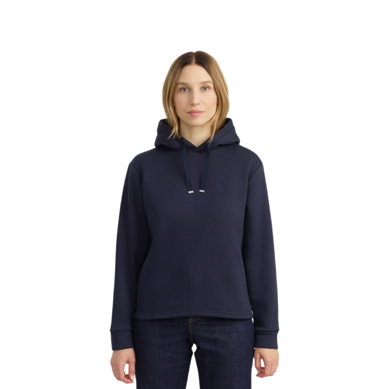 Harcour - Sweat à capuche femme Charlie marine